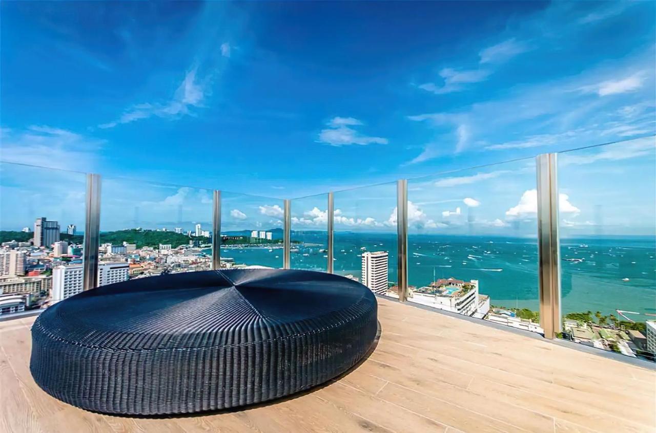 Amazing Infinity Pool Condo Next To The Beach パッタヤー エクステリア 写真